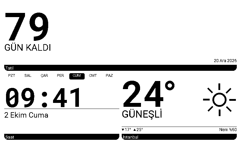 Tomi Frame düzeni: Büyük Gün